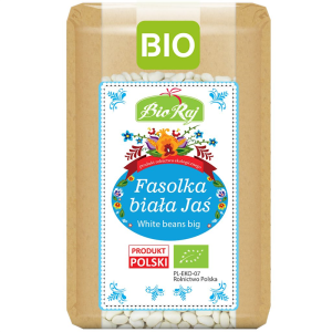 FASOLKA BIAŁA JAŚ BIO (POLSKA) 400 g - BIO RAJ