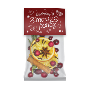 MIESZANKA LIOFILIZOWANA DO HERBATY I NAPOJÓW (ZIMOWY PONCZ) BIO 20 g - DARY NATURY (PRODUKT SEZONOWY)