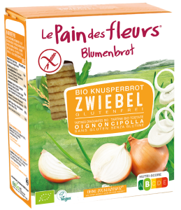 PIECZYWO CHRUPKIE CEBULOWE BEZGLUTENOWE BIO 150 g - LE PAIN DES FLEURS