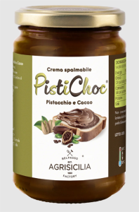 KREM PISTACJOWO - KAKAOWY 340 g - AGRISICILIA