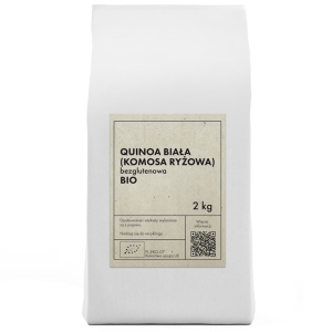 QUINOA BIAŁA BEZGLUTENOWA BIO 2 kg - THE PLANET