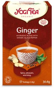 HERBATKA IMBIROWA (GINGER) BIO (17 x 1,8 g) 30,6 g - YOGI TEA