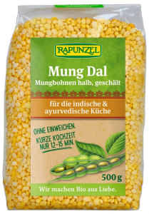 FASOLA MUNG OBRANA POŁÓWKI NA DAL BIO 500 g - RAPUNZEL