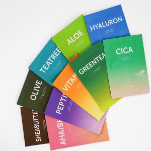 MASECZKI DO TWARZY W PŁACHCIE VARIETY 10 x 23 g - BARULAB