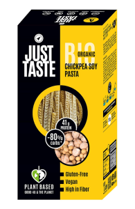 MAKARON PROTEINOWY (Z SOI I CIECIERZYCY) SPAGHETTI BEZGLUTENOWY BIO 250 g - JUST TASTE