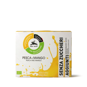 NAPÓJ JABŁKO - BRZOSKWINIA - MANGO BEZ DODATKU CUKRÓW BIO 200 ml - ALCE NERO
