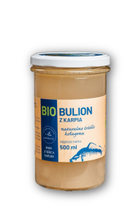 BULION Z KARPIA BIO 500 ml - GOSPODARSTWO RYBACKIE ZAWÓLCZE