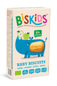 CIASTECZKA JABŁKOWE OD 6 MIESIĄCA BIO 120 g - BISKIDS