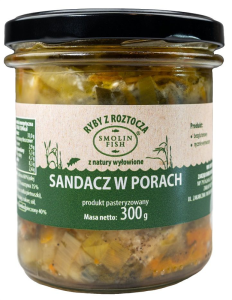 SANDACZ W PORACH BEZGLUTENOWY 300 g - SMOLIN FISH (NA ZAMÓWIENIE)