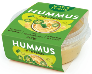 HUMMUS JALAPENO 200 g - LAVICA FOOD