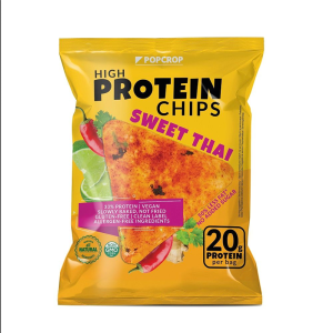 CHRUPKI PIRAMIDKI PROTEINOWE O SMAKU SWEET THAI BEZGLUTENOWE 60 g - POPCROP