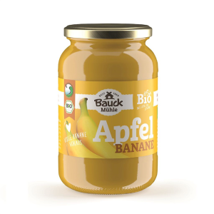 MUS JABŁKO - BANAN BEZ DODATKU CUKRÓW BIO 360 g - BAUCK MUHLE