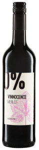WINO BEZALKOHOLOWE MERLOT CZERWONE SŁODKIE BIO 750 ml - VINNOCENCE