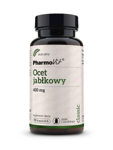 OCET JABŁKOWY (400 mg) BEZGLUTENOWY 90 KAPSUŁEK - PHARMOVIT (CLASSIC)