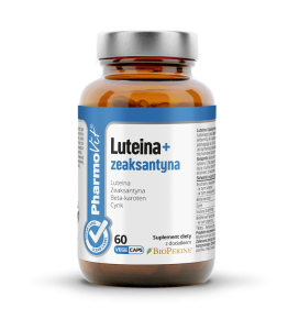 LUTEINA + ZEAKSANTYNA BEZGLUTENOWA 60 KAPSUŁEK - PHARMOVIT (CLEAN LABEL)