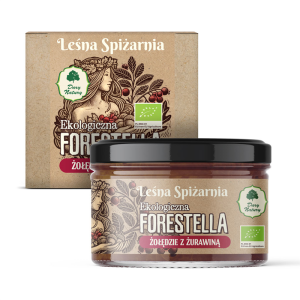 FORESTELLA ŻOŁĘDZIOWA Z ŻURAWINĄ BIO 200 g - DARY NATURY