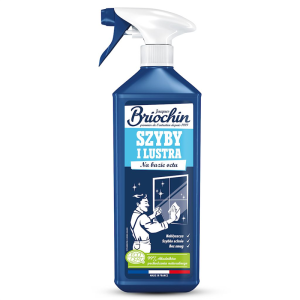 PŁYN DO MYCIA SZYB I LUSTER Z OCTEM W SPRAYU ECO 750 ml - BRIOCHIN