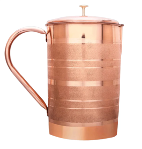 DZBANEK MIEDZIANY STRIPE 1,25 L - SATTVA (AYURVEDA)