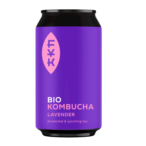 KOMBUCHA HERBATA ZIELONA Z LAWENDĄ BEZGLUTENOWA BIO 330 ml - FOREVER YOUNG KOMBUCHA