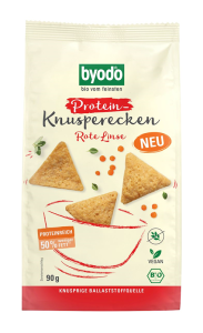 CHRUPKI PROTEINOWE Z SOCZEWICY SOLONE BEZGLUTENOWE BIO 90 g - BYODO