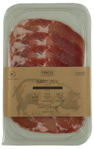 KARCZEK WIEPRZOWY DOJRZEWAJĄCY PLASTRY BEZGLUTENOWY 65 g - PAWĘTA