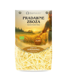 MAKARON (3 JAJECZNY ORKISZOWY) KRAJANKA BIO 250 g - BARTOLINI (PRADAWNE ZBOŻA)