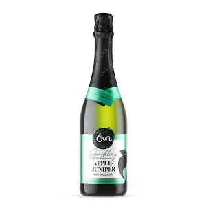 NAPÓJ BEZALKOHOLOWY JABŁKOWO - JAŁOWCOWY MUSUJĄCY BIO 750 ml - ÖUN