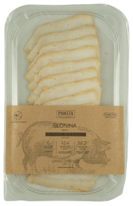 SŁONINA WIEPRZOWA DOJRZEWAJĄCA PLASTRY BEZGLUTENOWA 65 g - PAWĘTA