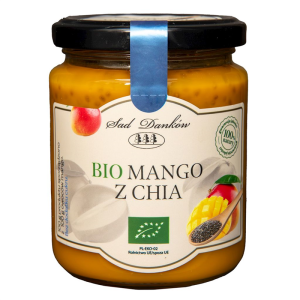 MANGO Z CHIA BEZ DODATKU CUKRÓW BIO 250 g - SAD DANKÓW