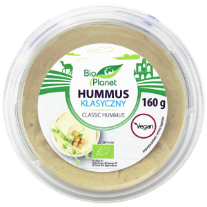 HUMMUS KLASYCZNY BIO 160 g - BIO PLANET