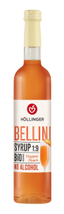 SYROP DO DRINKÓW I KOKTAJLI BELLINI BIO 500 ml - HOLLINGER