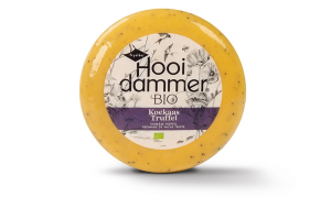 SER ŻÓŁTY DOJRZEWAJĄCY Z TRUFLĄ BIO (około 2,25 kg) - HOOIDAMMER