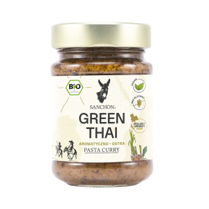 PASTA CURRY GREEN THAI BEZGLUTENOWA BIO 190 g - SANCHON