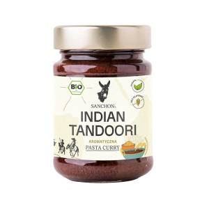 PASTA CURRY INDIAN TANDOORI BEZGLUTENOWA BIO 190 g - SANCHON