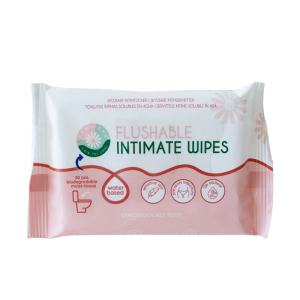 CHUSTECZKI NAWILŻANE DO HIGIENY INTYMNEJ 20 szt. - FEMI.EKO