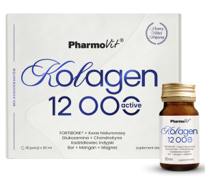 KOLAGEN (12 000 mg) ACTIVE SHOT BEZGLUTENOWY 30 ml - PHARMOVIT