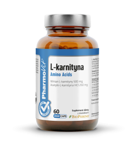 L-KARNITYNA BEZGLUTENOWA 60 KAPSUŁEK - PHARMOVIT (CLEAN LABEL)
