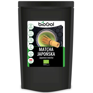HERBATA ZIELONA MATCHA BIO (JAPOŃSKA) 100 g - BIOGOL