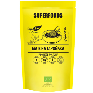 HERBATA ZIELONA MATCHA BIO (JAPOŃSKA) 100 g - BIO PLANET SUPERFOODS