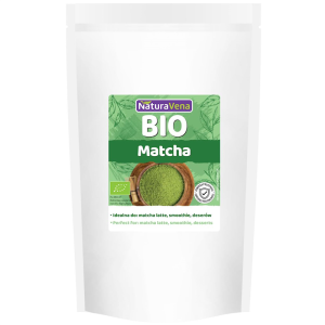 HERBATA ZIELONA MATCHA BIO 100 g - NATURAVENA