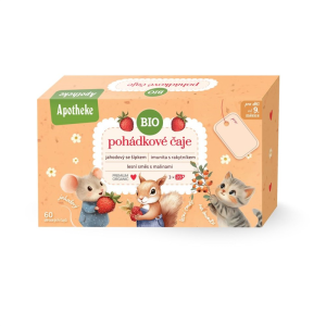 ZESTAW HERBATEK BAJKOWYCH BIO DLA DZIECI (3 SMAKI) (60 x 1,5 g) 90 g - APOTHEKE