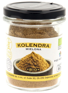 KOLENDRA MIELONA BEZGLUTENOWA BIO 60 g - PIĘĆ PRZEMIAN