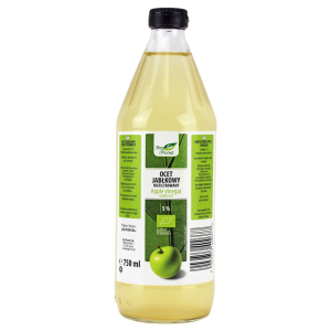 OCET JABŁKOWY 5 % NIEFILTROWANY BIO 750 ml -  BIO PLANET