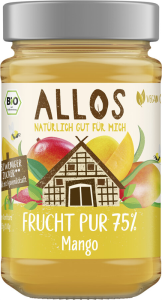 MUS Z MANGO (75 % OWOCÓW) BIO 200 g - ALLOS