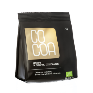 MORWY TURECKIE W SUROWEJ CZEKOLADZIE BIO 70 g - COCOA