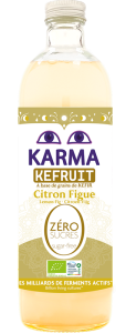 NAPÓJ KEFRUIT FIGI - CYTRYNA BEZ CUKRU FAIR FOR LIFE BIO 750 ml - KARMA KOMBUCHA