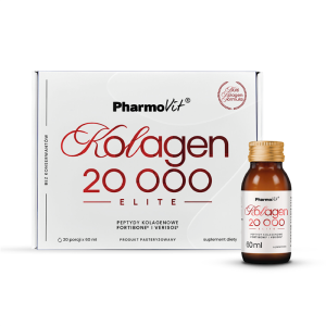 KOLAGEN (20 000 mg) ELITE SHOT BEZGLUTENOWY 60 ml - PHARMOVIT