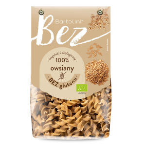 MAKARON (OWSIANY) ŚWIDERKI BEZGLUTENOWY BIO 250 g - BARTOLINI