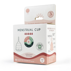 KUBECZEK MENSTRUACYJNY FIOLETOWY ROZMIAR M - FEMI.EKO