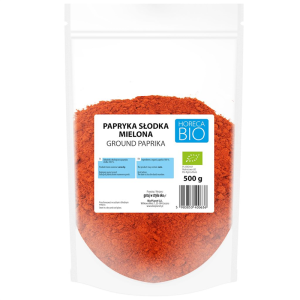 PAPRYKA SŁODKA MIELONA BIO 500 g - HORECA